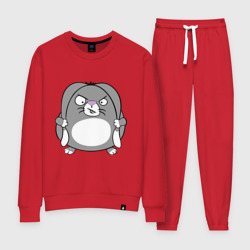 Женский костюм хлопок Толстый заяц