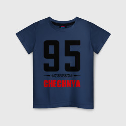 95 Чечня – Футболка из хлопка с принтом купить со скидкой в -20%