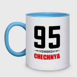 Кружка двухцветная 95 Чечня