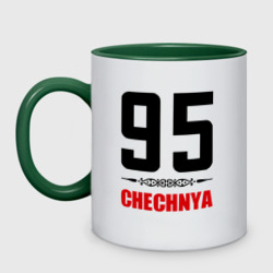 Кружка двухцветная 95 Чечня