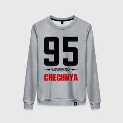 Женский свитшот хлопок 95 Чечня