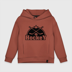 Детское худи Oversize хлопок Hockey Хоккей