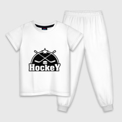 Детская пижама хлопок Hockey Хоккей