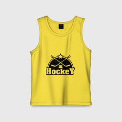 Детская майка хлопок Hockey Хоккей