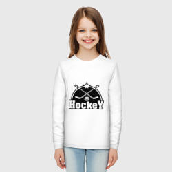 Детский лонгслив хлопок Hockey Хоккей - фото 2