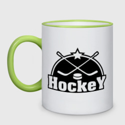 Кружка двухцветная Hockey Хоккей