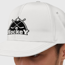Кепка снепбек с прямым козырьком Hockey Хоккей