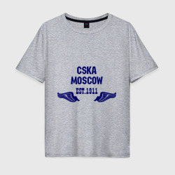 Мужская футболка хлопок Oversize CSKA Moscow