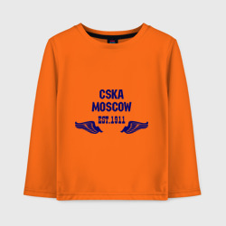 Детский лонгслив хлопок CSKA Moscow