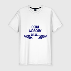 Мужская футболка хлопок Slim CSKA Moscow
