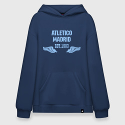 Худи SuperOversize хлопок Atletico Madrid Атлетико Мадрид