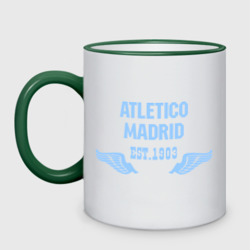 Кружка двухцветная Atletico Madrid Атлетико Мадрид