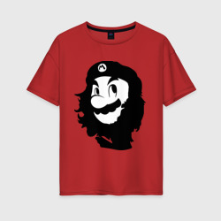 Женская футболка хлопок Oversize Che Mario