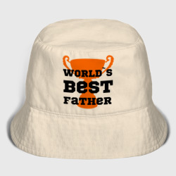 Мужская панама хлопок World`s best father