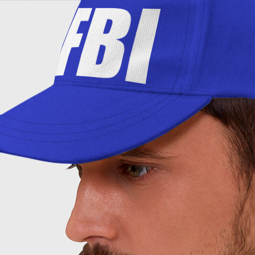 Бейсболка FBI, цвет синий - фото 2