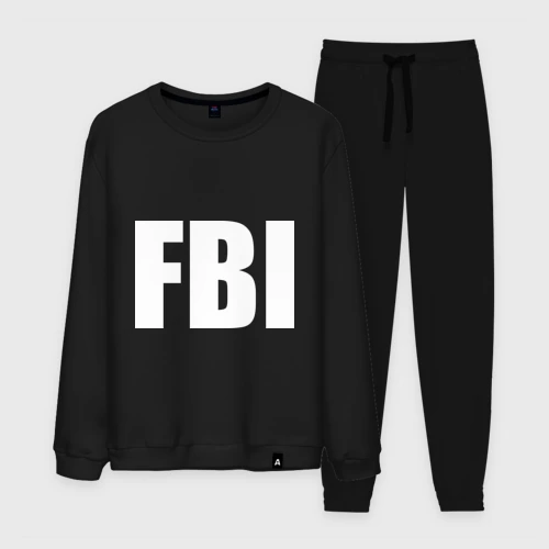 Мужской костюм хлопок FBI
