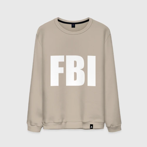 Мужской свитшот хлопок FBI