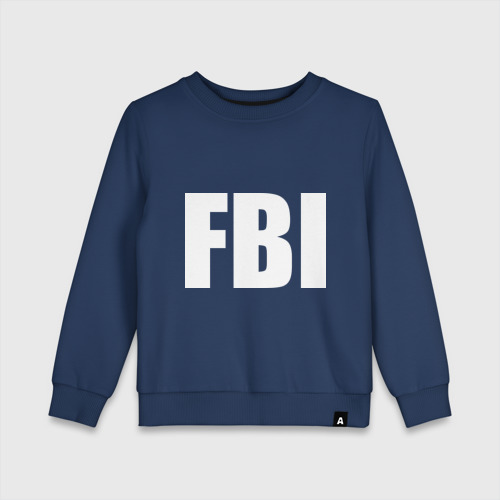 Детский свитшот хлопок FBI