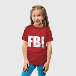 Детская футболка хлопок FBI - фото 2