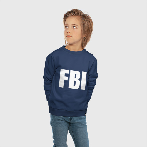 Детский свитшот хлопок FBI - фото 5