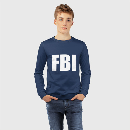 Детский свитшот хлопок FBI - фото 7