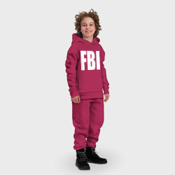 Детский костюм хлопок Oversize FBI - фото 2