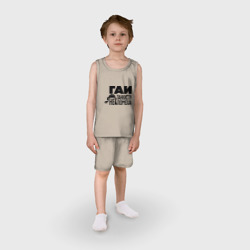Детская пижама с шортами хлопок Гаи танкисту не помеха - фото 2