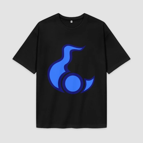 Мужская футболка Oversize хлопок premium Тзинч Tzeentch