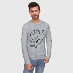 Мужской лонгслив хлопок Flipper - фото 2