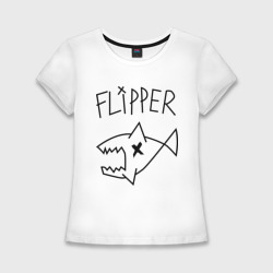 Женская футболка хлопок Slim Flipper