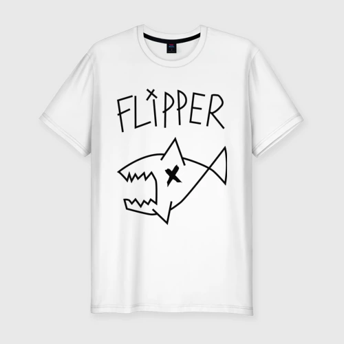 Мужская футболка хлопок Slim Flipper