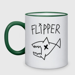 Кружка двухцветная Flipper