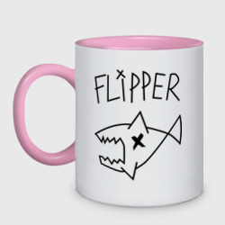 Кружка двухцветная Flipper