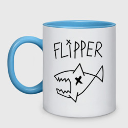 Кружка двухцветная Flipper