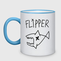Кружка двухцветная Flipper