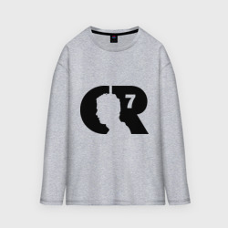 Мужской лонгслив oversize хлопок Ronaldo 7