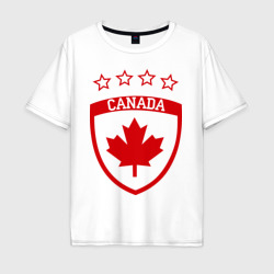 Мужская футболка хлопок Oversize Канада