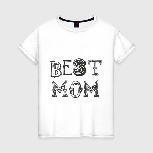 Женская футболка хлопок Лучшая мама