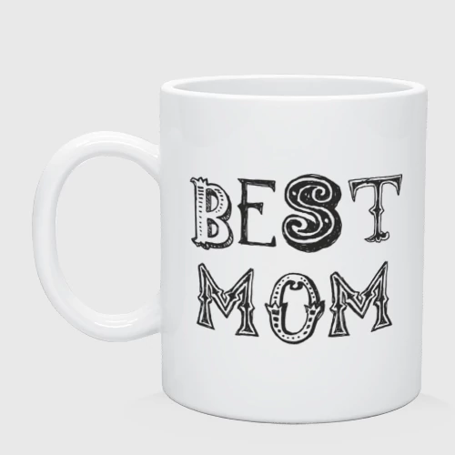 Кружка керамическая Лучшая мама - best mom