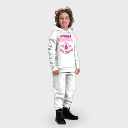Детский костюм хлопок Oversize Лучшая сестра - фото 2