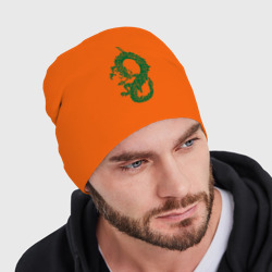 Мужская шапка демисезонная Древний Китайский дракон - фото 2