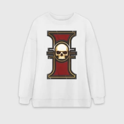 Женский свитшот oversize без начеса хлопок Ордо Еретикус Ordo Hereticus