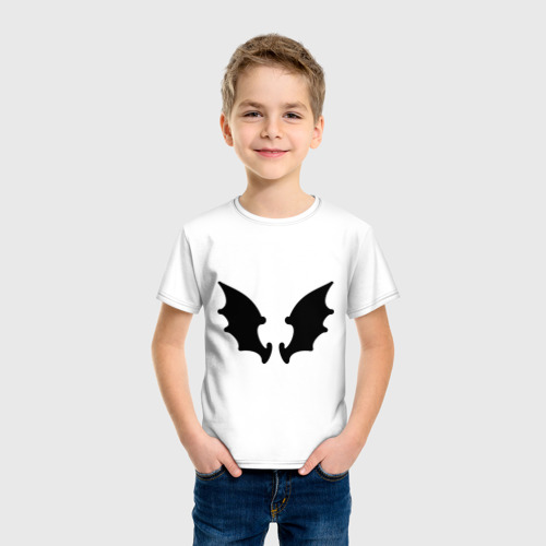 Детская футболка хлопок Летучая мышь (крылья) - фото 3