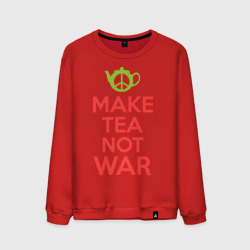 Мужской свитшот хлопок Make tea not war