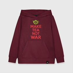 Детская толстовка хлопок Make tea not war