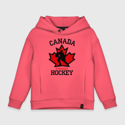 Детское худи Oversize хлопок Канада хоккей Canada Hockey