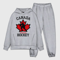 Мужской костюм oversize хлопок Канада хоккей Canada Hockey