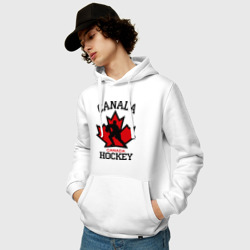 Мужская толстовка хлопок Канада хоккей Canada Hockey - фото 2
