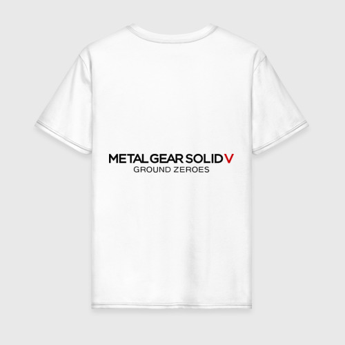 Мужская футболка хлопок Metal gear ground zeroes - фото 2