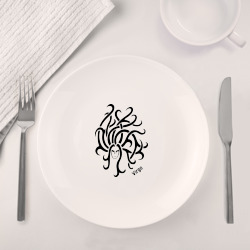Набор: тарелка + кружка Дева (Virgo) - фото 2
